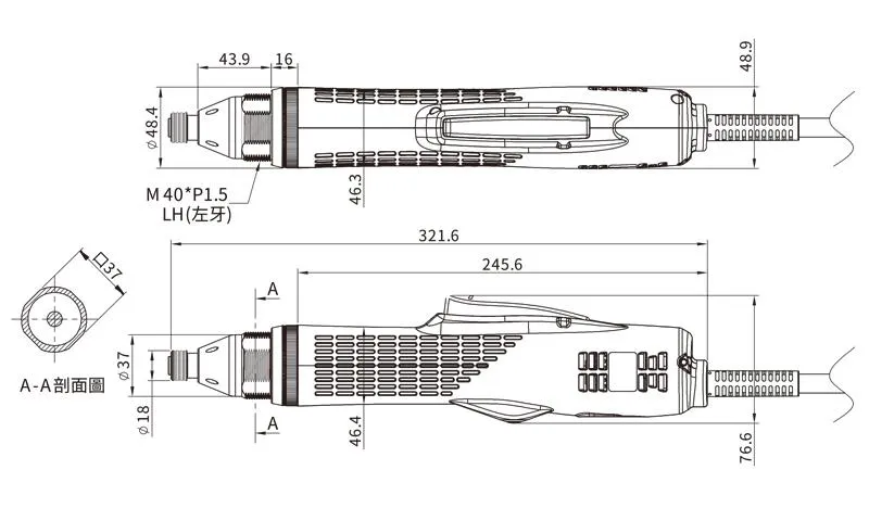 Kilews SKT-CG120/180
Transducer Screwdriver