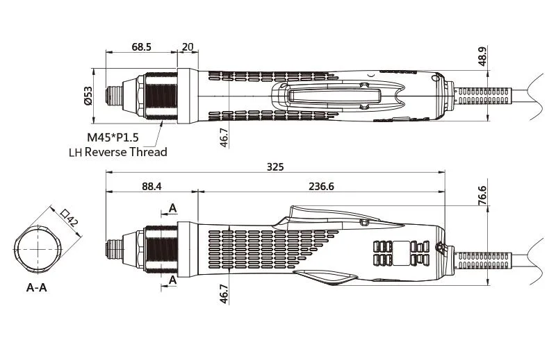 Kilews SKT-CG250
Transducer Screwdriver