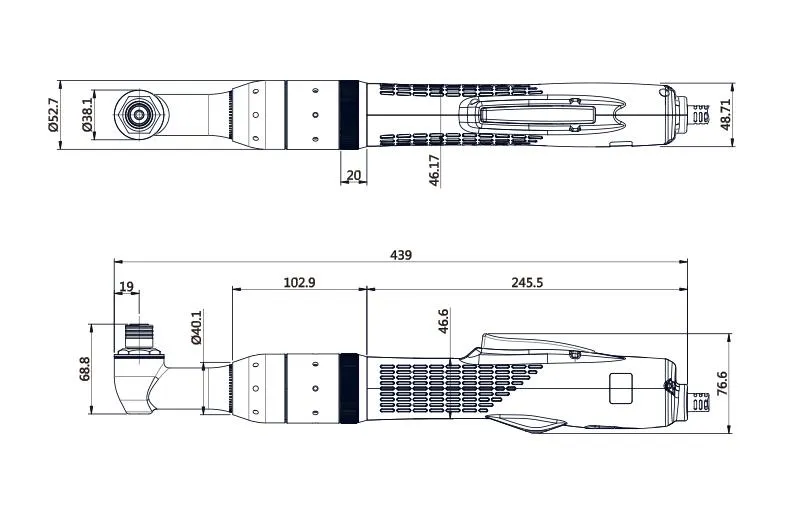 Kilews SKT-LCG250
Transducer Screwdriver