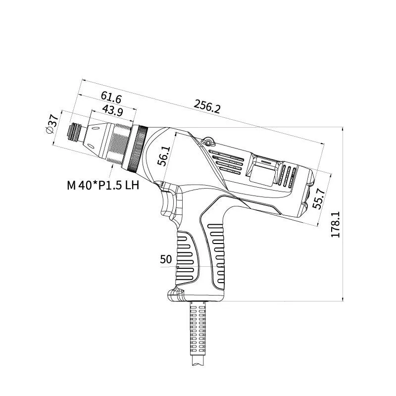 Kilews SKT-CG50F/90/120T-D
Transducer Screwdriver Pistol type series