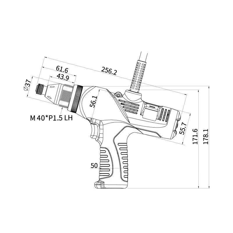 Kilews SKT-CG50F/90/120T-U
Transducer Screwdriver Pistol type series