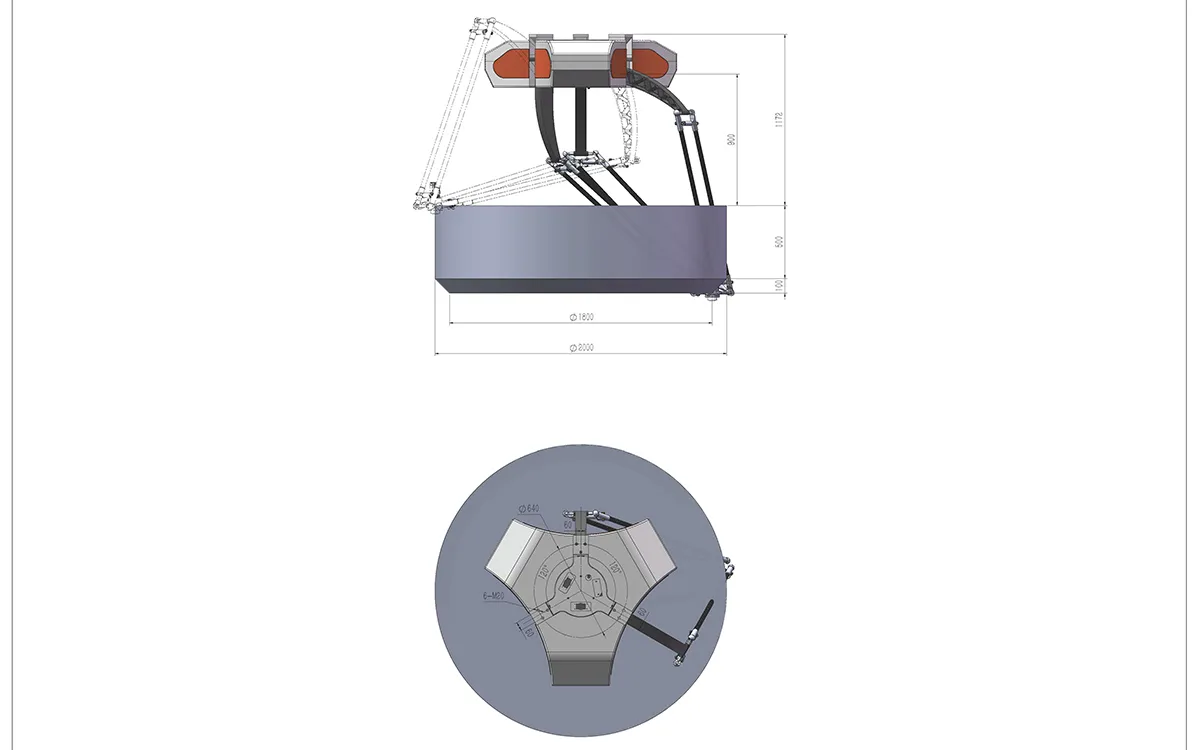Robotphoenix BAT2000M-S15 Delta Robot