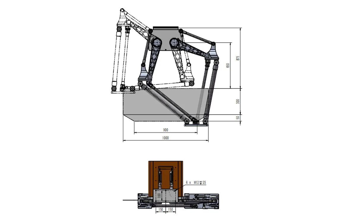 Robotphoenix BAT1000B-S60 Heavy Load Delta Robot