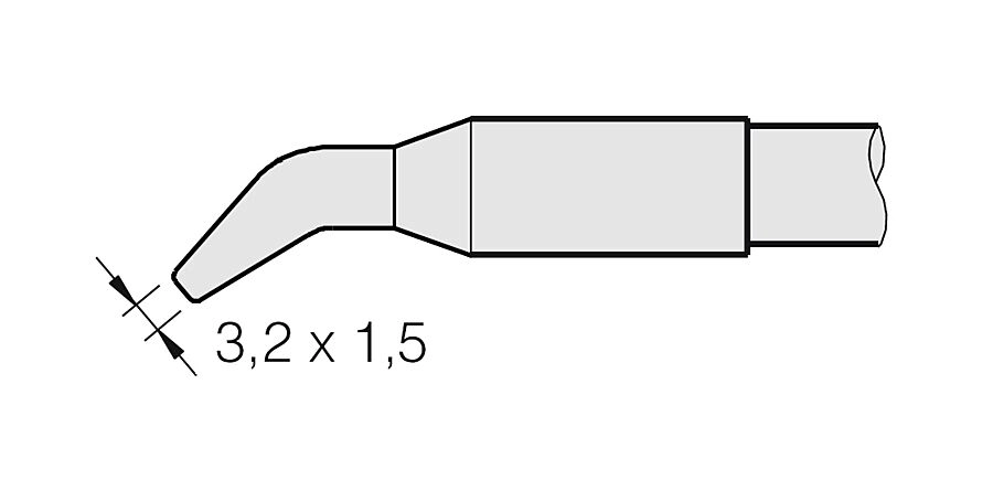 JBC C130-418 Forrasztóhegy