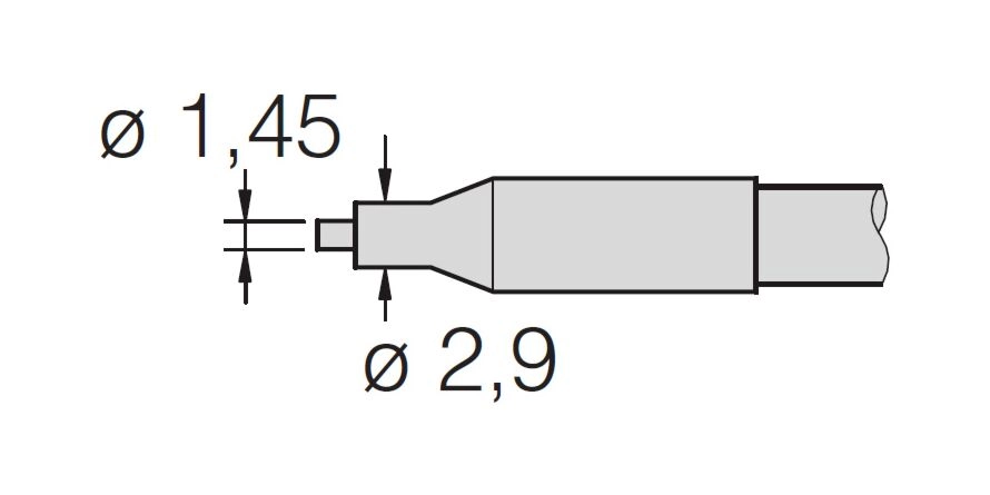 JBC C245-117 Forrasztóhegy