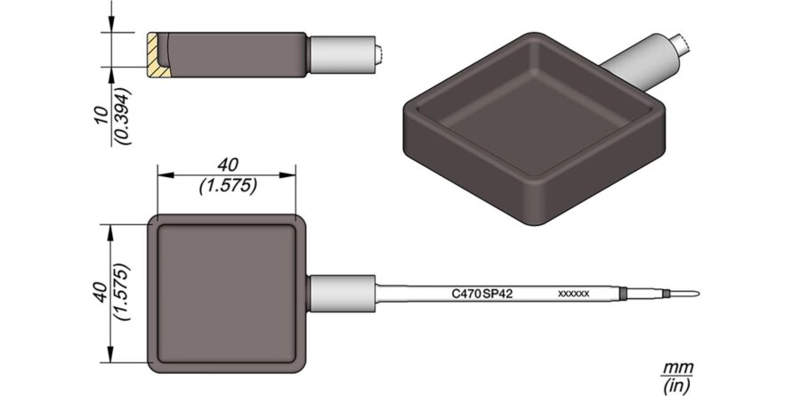 JBC C470-SP42 Forrasztóhegy