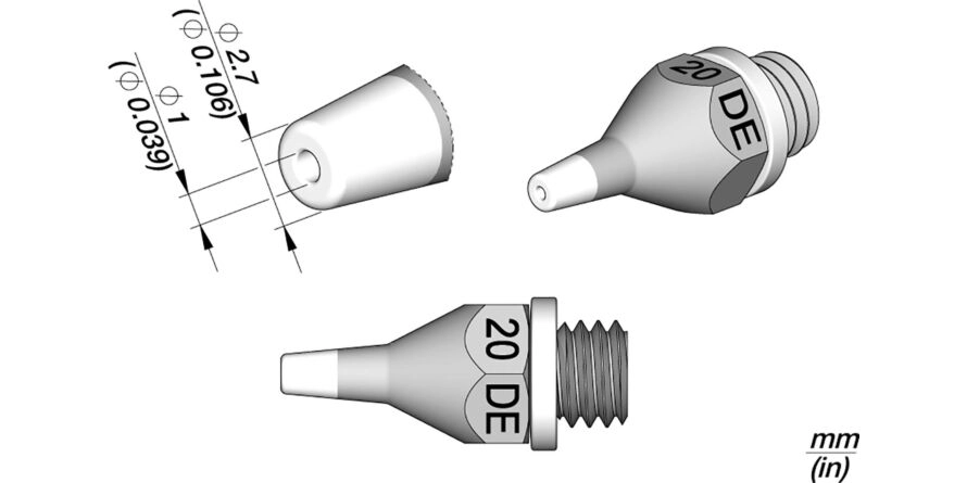JBC 320500 Forrasztóhegy