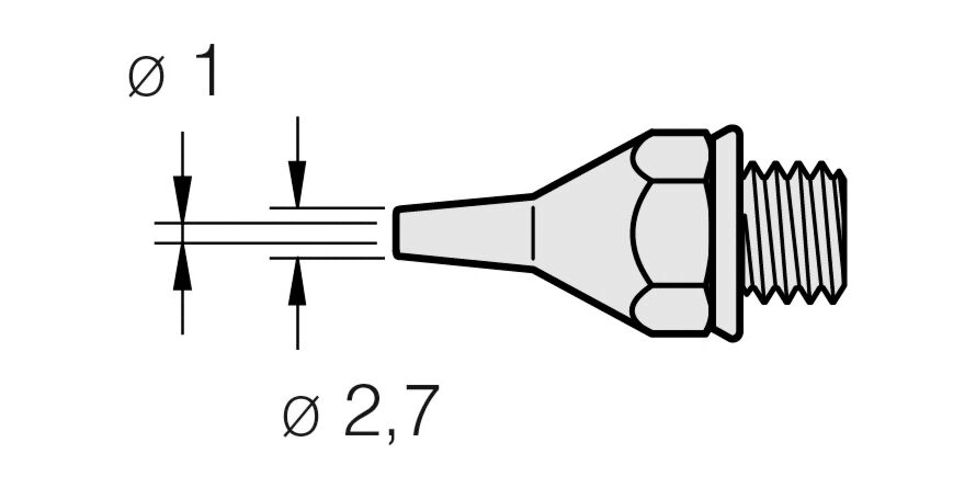JBC 321100 Forrasztóhegy