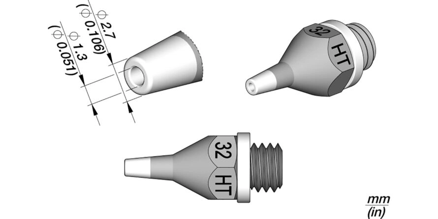 JBC 321400 Forrasztóhegy