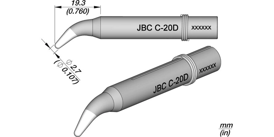 JBC 550509 Forrasztóhegy