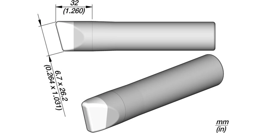 JBC 350170 Forrasztóhegy