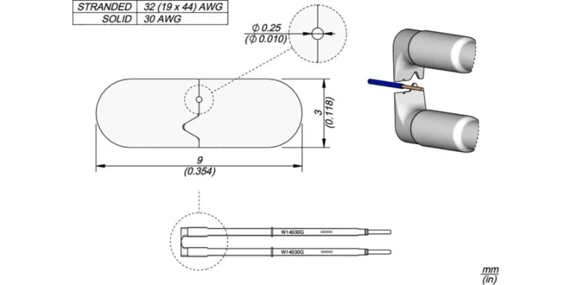 JBC W140-30G Forrasztóhegy