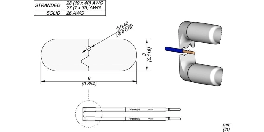 JBC W140-26G Forrasztóhegy