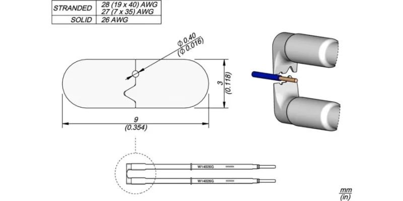 JBC W140-26G Forrasztóhegy