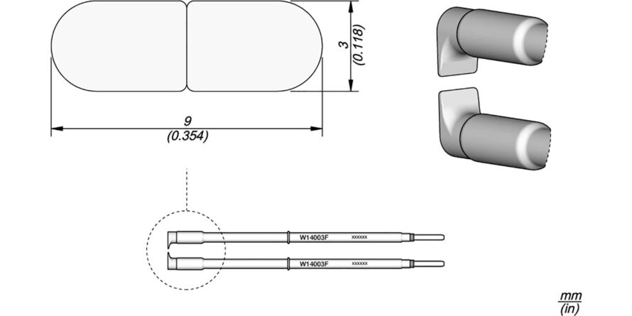 JBC W140-03F Forrasztóhegy