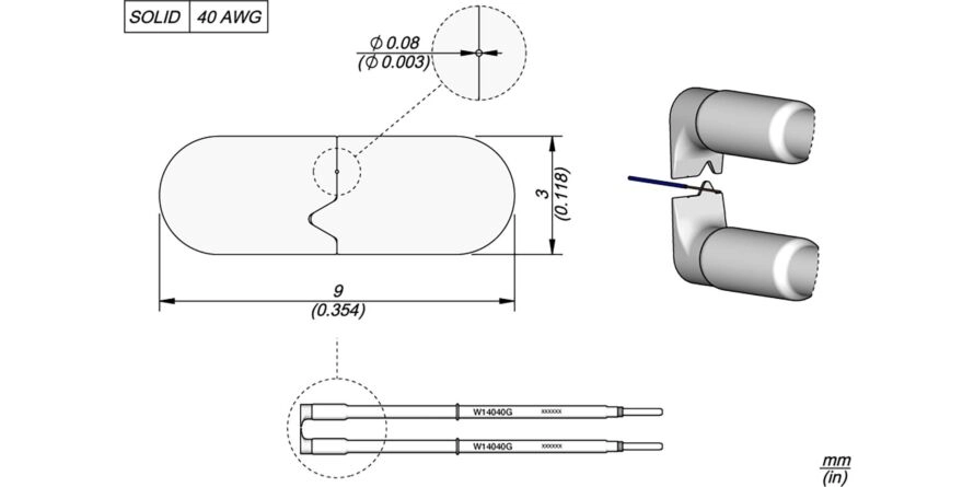 JBC W140-40G Forrasztóhegy